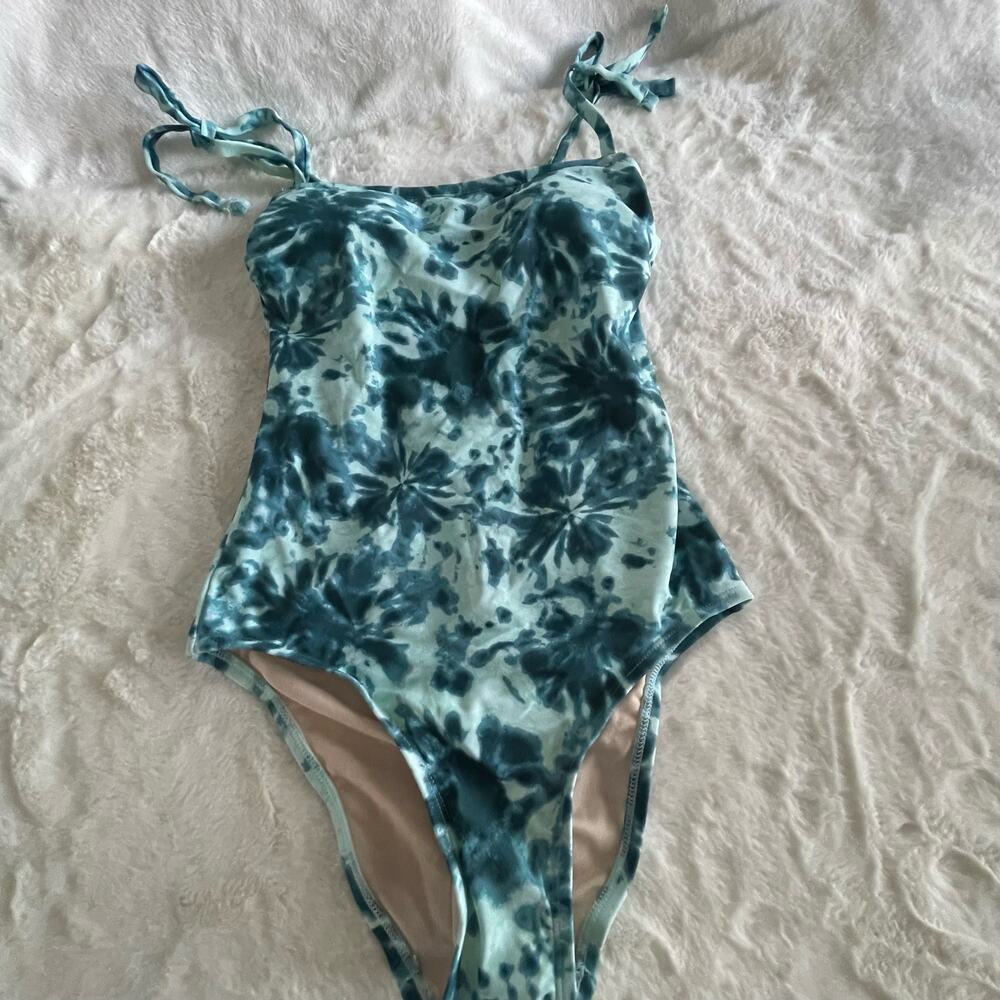 NWT new Kona Sol Tie Dye Medium Coverage One Piece size extra small XS